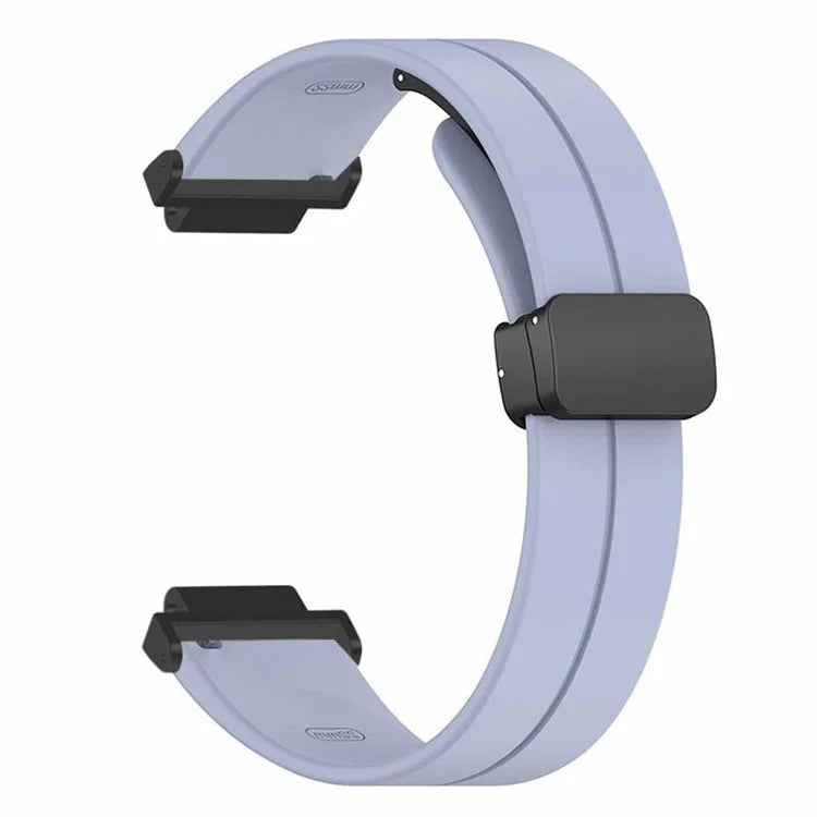 For Garmin Forerunner 220 / 230 / 235 / 735XT / 620 / 630 Watch Strap Magnetic Buckle Silicone Strap