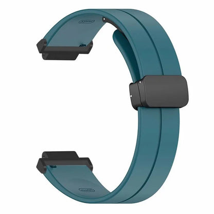 For Garmin Forerunner 220 / 230 / 235 / 735XT / 620 / 630 Watch Strap Magnetic Buckle Silicone Strap