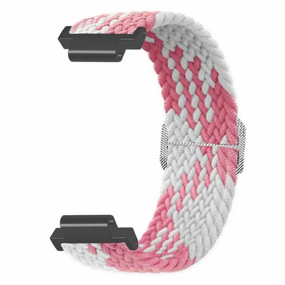 For Garmin Forerunner 220 / 230 / 235 / 735XT / 620 / 630 Watch Strap Stretchy Braided Nylon Band
