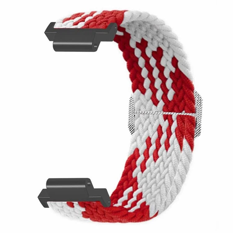 For Garmin Forerunner 220 / 230 / 235 / 735XT / 620 / 630 Watch Strap Stretchy Braided Nylon Band