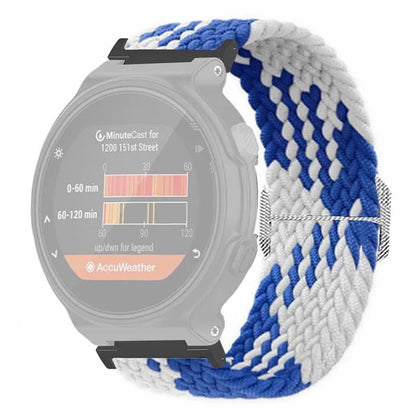 For Garmin Forerunner 220 / 230 / 235 / 735XT / 620 / 630 Watch Strap Stretchy Braided Nylon Band