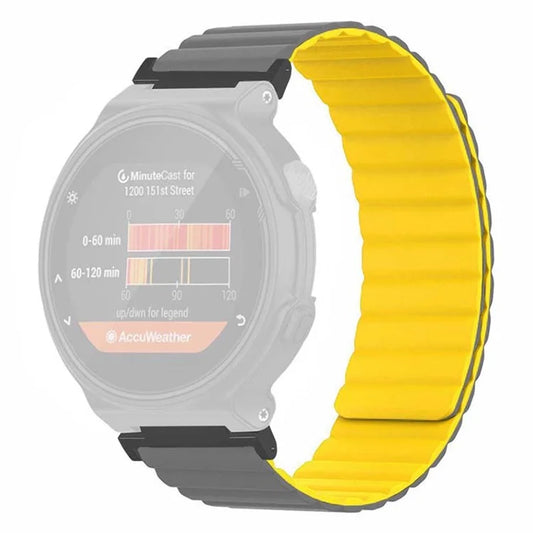 For Garmin Forerunner 220 / 230 / 235 / 735XT / 620 / 63 Silicone Strap Magnetic Smartwatch Bands