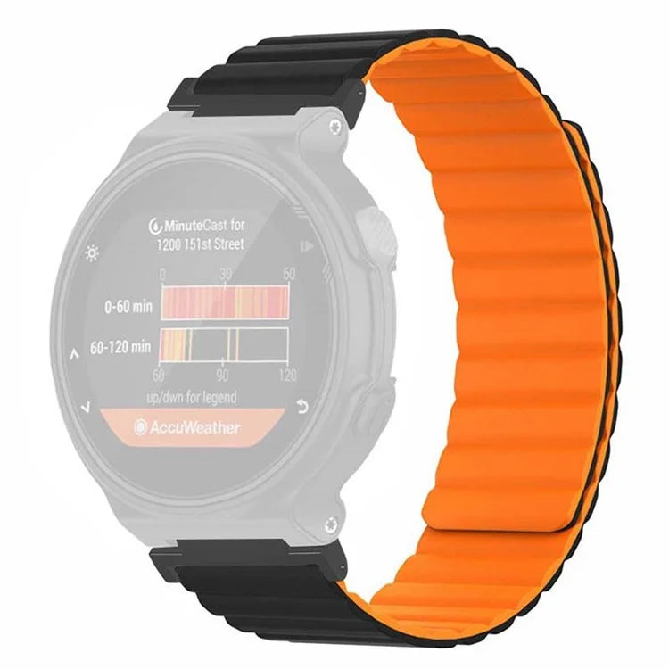 For Garmin Forerunner 220 / 230 / 235 / 735XT / 620 / 630 Silicone Strap Magnetic Smartwatch Bands