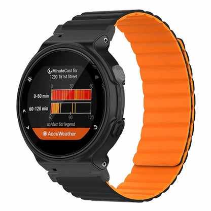 For Garmin Forerunner 220 / 230 / 235 / 735XT / 620 / 630 Silicone Strap Magnetic Smartwatch Bands