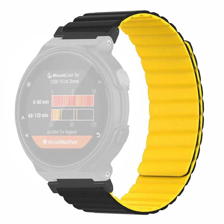 For Garmin Forerunner 220 / 230 / 235 / 735XT / 620 / 630 Silicone Strap Magnetic Smartwatch Bands