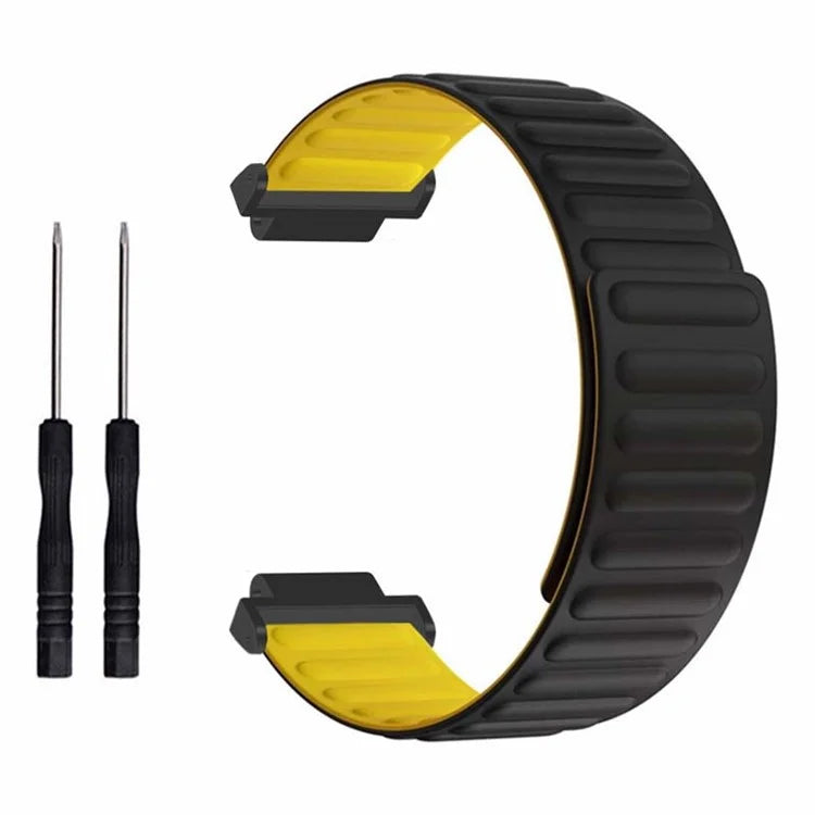 For Garmin Forerunner 220 / 230 / 235 / 735XT / 620 / 630 Silicone Strap Magnetic Smartwatch Bands
