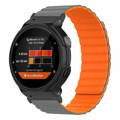 For Garmin Forerunner 220 / 230 / 235 / 735XT / 620 / 630 Silicone Strap Magnetic Smartwatch Bands