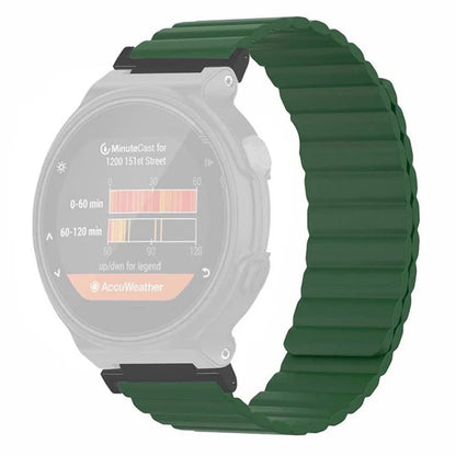 For Garmin Forerunner 220 / 230 / 235 / 735XT / 620 / 630 Silicone Strap Magnetic Smartwatch Bands