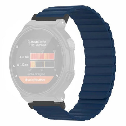 For Garmin Forerunner 220 / 230 / 235 / 735XT / 620 / 630 Silicone Strap Magnetic Smartwatch Bands