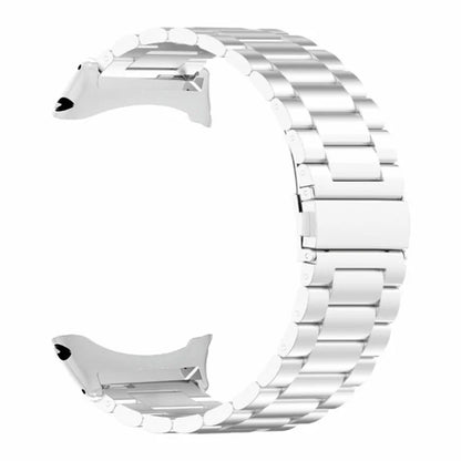 For Suunto Core Watch Band 3-Bead Steel Dual Press Buckle Wrist Strap