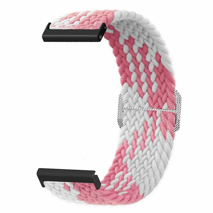For Suunto Spartan Sport Wrist HR Baro / Suunto 7 Watch Strap 24mm Braided Nylon Band