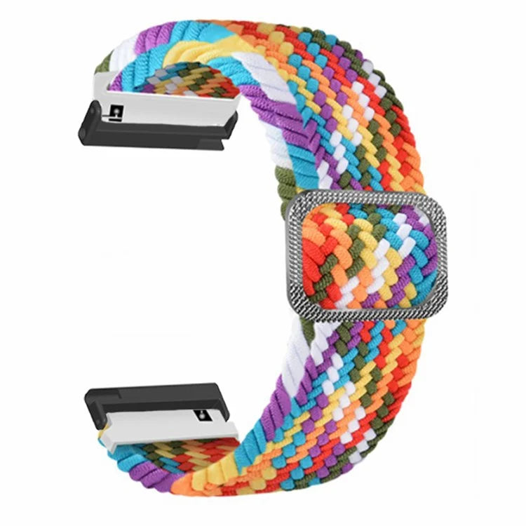 For Suunto Spartan Sport Wrist HR Baro / Suunto 7 Watch Strap 24mm Braided Nylon Band