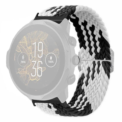 For Suunto Spartan Sport Wrist HR Baro / Suunto 7 Watch Strap 24mm Braided Nylon Band