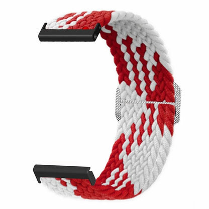 For Suunto Spartan Sport Wrist HR Baro / Suunto 7 Watch Strap 24mm Braided Nylon Band