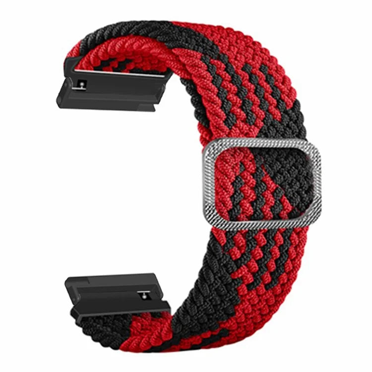 For Suunto Spartan Sport Wrist HR Baro / Suunto 7 Watch Strap 24mm Braided Nylon Band