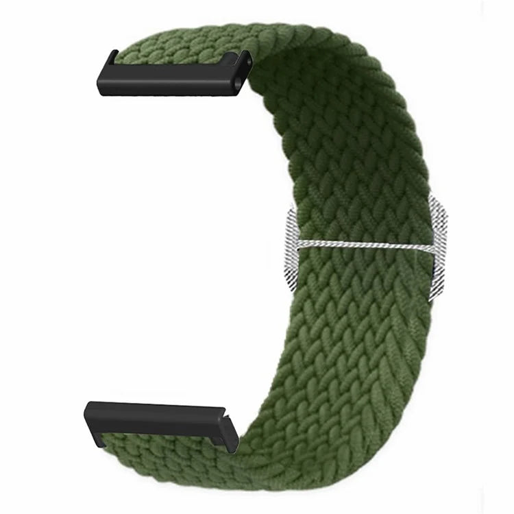 For Suunto Spartan Sport Wrist HR Baro / Suunto 7 Watch Strap 24mm Braided Nylon Band
