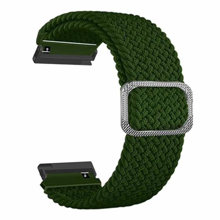 For Suunto Spartan Sport Wrist HR Baro / Suunto 7 Watch Strap 24mm Braided Nylon Band