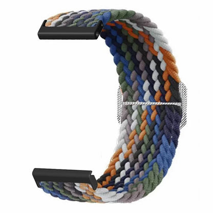 For Suunto Spartan Sport Wrist HR Baro / Suunto 7 Watch Strap 24mm Braided Nylon Band