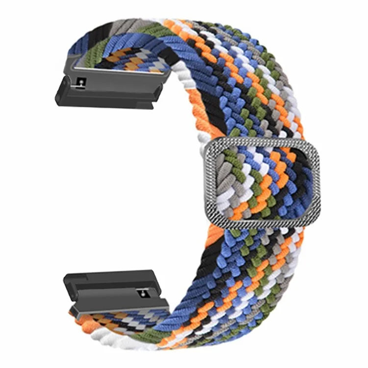 For Suunto Spartan Sport Wrist HR Baro / Suunto 7 Watch Strap 24mm Braided Nylon Band