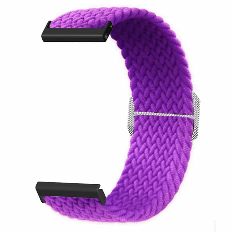 For Suunto Spartan Sport Wrist HR Baro / Suunto 7 Watch Strap 24mm Braided Nylon Band