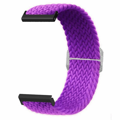 For Suunto Spartan Sport Wrist HR Baro / Suunto 7 Watch Strap 24mm Braided Nylon Band
