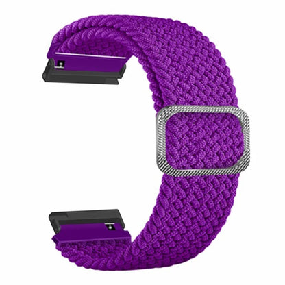 For Suunto Spartan Sport Wrist HR Baro / Suunto 7 Watch Strap 24mm Braided Nylon Band
