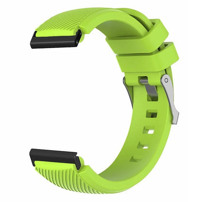 For Suunto Spartan Sport Wrist HR Baro / Suunto 7 Watch Strap 24mm Twill Texture Silicone Band