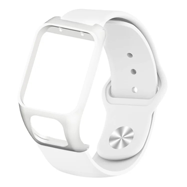 For TomTom Runner 3 / 2 / Adventurer Sport Bands Silicone Watch Strap with Case