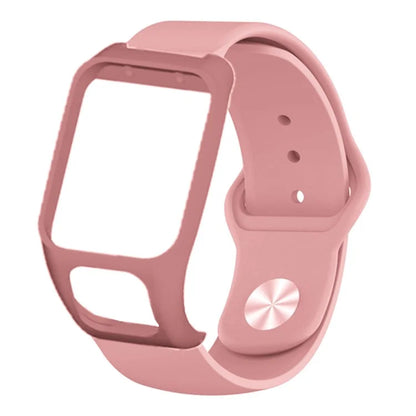 For TomTom Runner 3 / 2 / Adventurer Sport Bands Silicone Watch Strap with Case