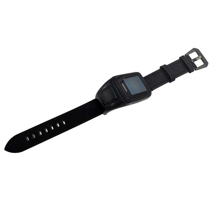For TomTom Runner 3 / Adventurer Genuine Cow Leather Band Electroplating Buckle  Watch Strap with Case