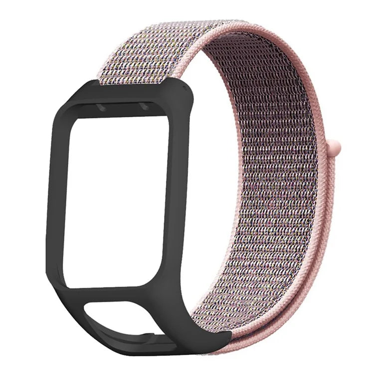 For TomTom Runner 3 / Adventurer Watch Band Adjustable Nylon Sport Wrist Strap with Case