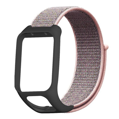 For TomTom Runner 3 / Adventurer Watch Band Adjustable Nylon Sport Wrist Strap with Case