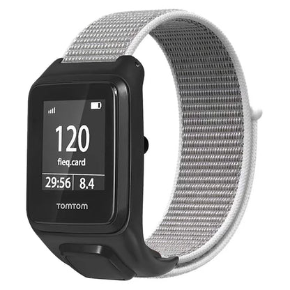 For TomTom Runner 3 / Adventurer Watch Band Adjustable Nylon Sport Wrist Strap with Case