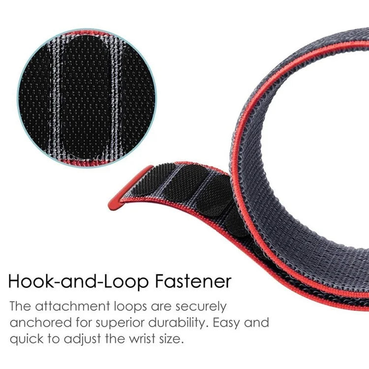 For TomTom Runner 3 / Adventurer Watch Band Adjustable Nylon Sport Wrist Strap with Case