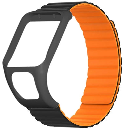 For TomTom Runner 2 / 3 / Spark / Adventurer Watch Band Silicone Magnetic Strap with Case