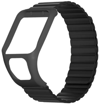 For TomTom Runner 2 / 3 / Spark / Adventurer Watch Band Silicone Magnetic Strap with Case