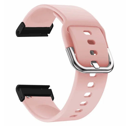For Coros Vertix 2 / Garmin Fenix 7X / 6X / 5X Sport Strap Silicone Wrist Watch Band with 26mm PC Connector
