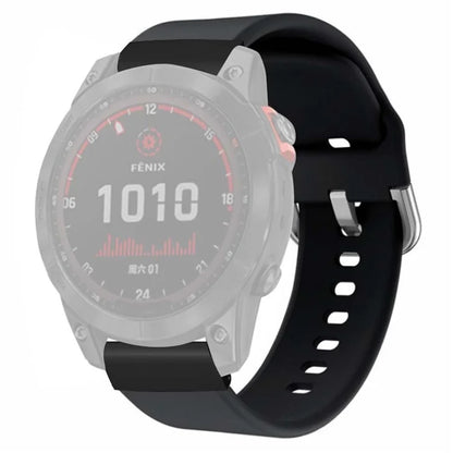For Coros Vertix 2 / Garmin Fenix 7X / 6X / 5X Sport Strap Silicone Wrist Watch Band with 26mm PC Connector