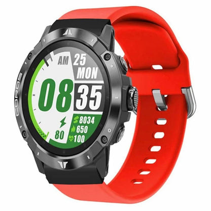 For Coros Vertix 2 / Garmin Fenix 7X / 6X / 5X Sport Strap Silicone Wrist Watch Band with 26mm PC Connector