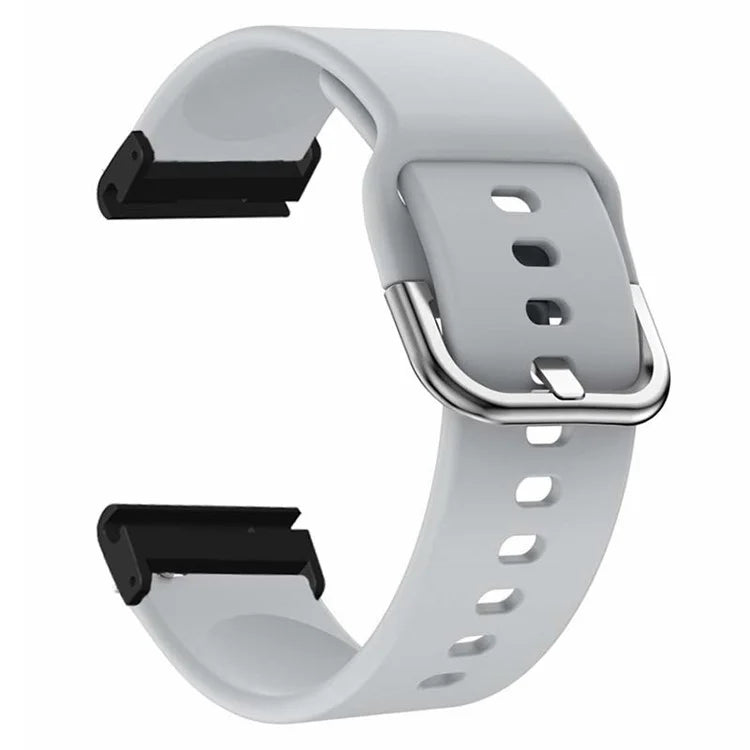 For Coros Vertix 2 / Garmin Fenix 7X / 6X / 5X Sport Strap Silicone Wrist Watch Band with 26mm PC Connector