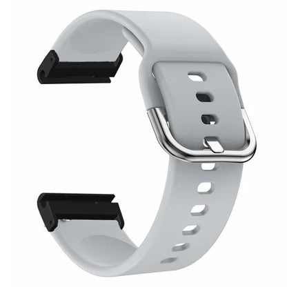 For Coros Vertix 2 / Garmin Fenix 7X / 6X / 5X Sport Strap Silicone Wrist Watch Band with 26mm PC Connector