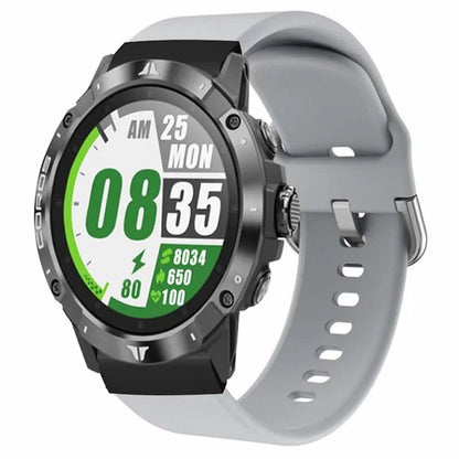 For Coros Vertix 2 / Garmin Fenix 7X / 6X / 5X Sport Strap Silicone Wrist Watch Band with 26mm PC Connector