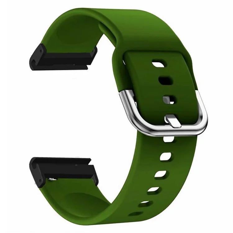 For Coros Vertix 2 / Garmin Fenix 7X / 6X / 5X Sport Strap Silicone Wrist Watch Band with 26mm PC Connector