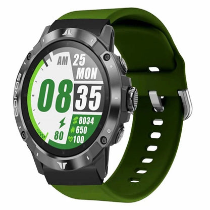 For Coros Vertix 2 / Garmin Fenix 7X / 6X / 5X Sport Strap Silicone Wrist Watch Band with 26mm PC Connector