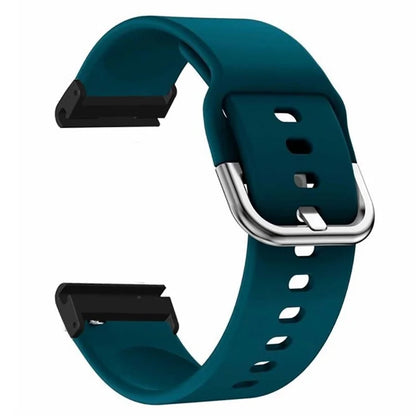 For Coros Vertix 2 / Garmin Fenix 7X / 6X / 5X Sport Strap Silicone Wrist Watch Band with 26mm PC Connector