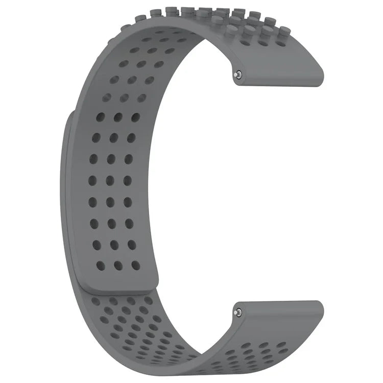For Huami Amazfit GTS 4 Mini / Samsung Gear Sport / Huawei Watch 2 Silicone Watch Strap 20mm Breathable Watch Band
