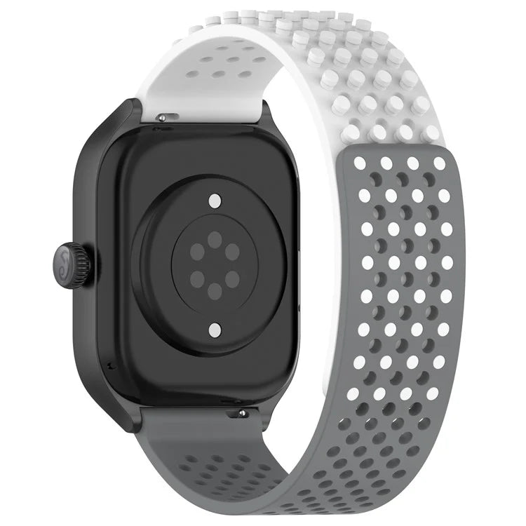For Huami Amazfit GTS 4 Mini / Samsung Gear Sport / Huawei Watch 2 Silicone Watch Strap 20mm Breathable Watch Band