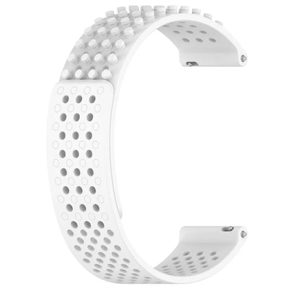 For Huami Amazfit GTS 4 Mini / Samsung Gear Sport / Huawei Watch 2 Silicone Watch Strap 20mm Breathable Watch Band