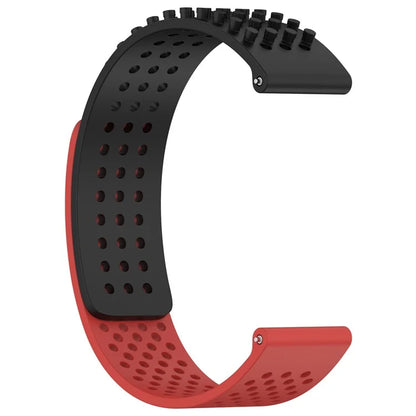 For Huami Amazfit GTS 4 Mini / Samsung Gear Sport / Huawei Watch 2 Silicone Watch Strap 20mm Breathable Watch Band