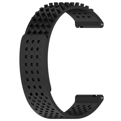 For Huami Amazfit GTS 4 Mini / Samsung Gear Sport / Huawei Watch 2 Silicone Watch Strap 20mm Breathable Watch Band